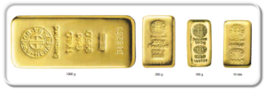 Cast bars vid 300x103 - Литой слиток золота